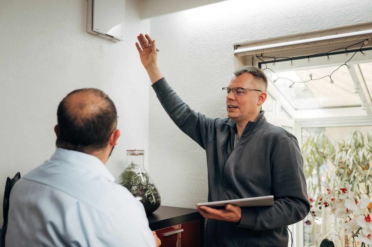 Einführung in die Bedienung einer Lüftungsanlage