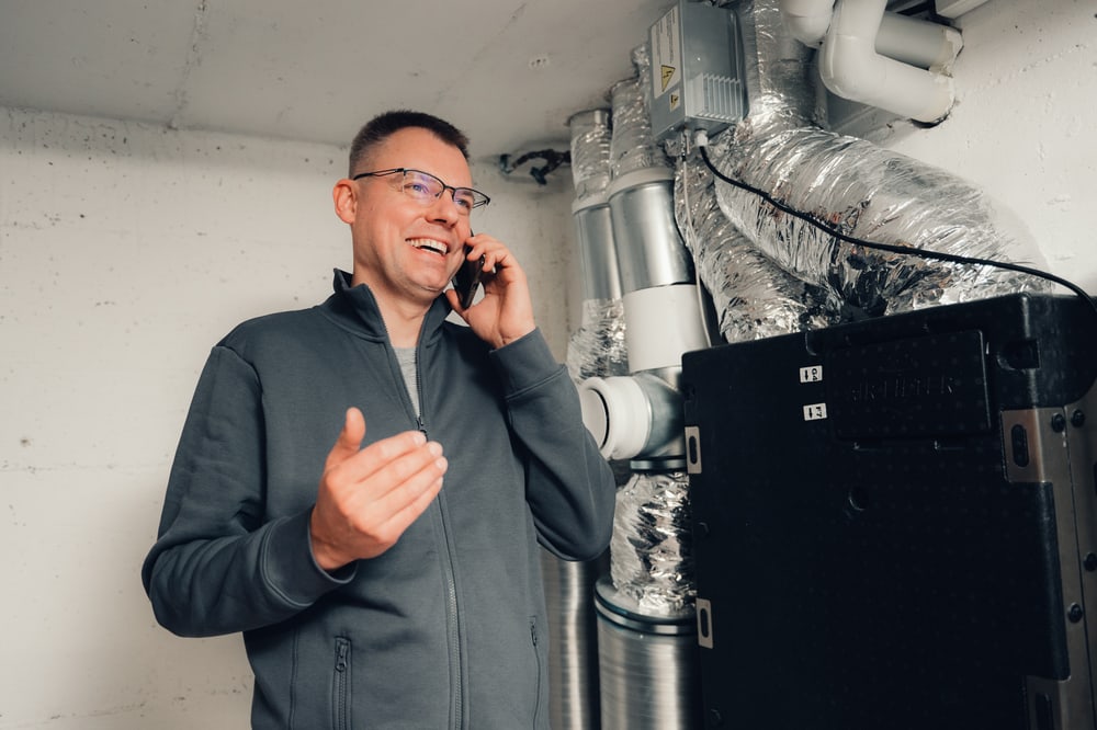 Telefonische Beratung zu einer dezentralen Lüftungsanlage in München